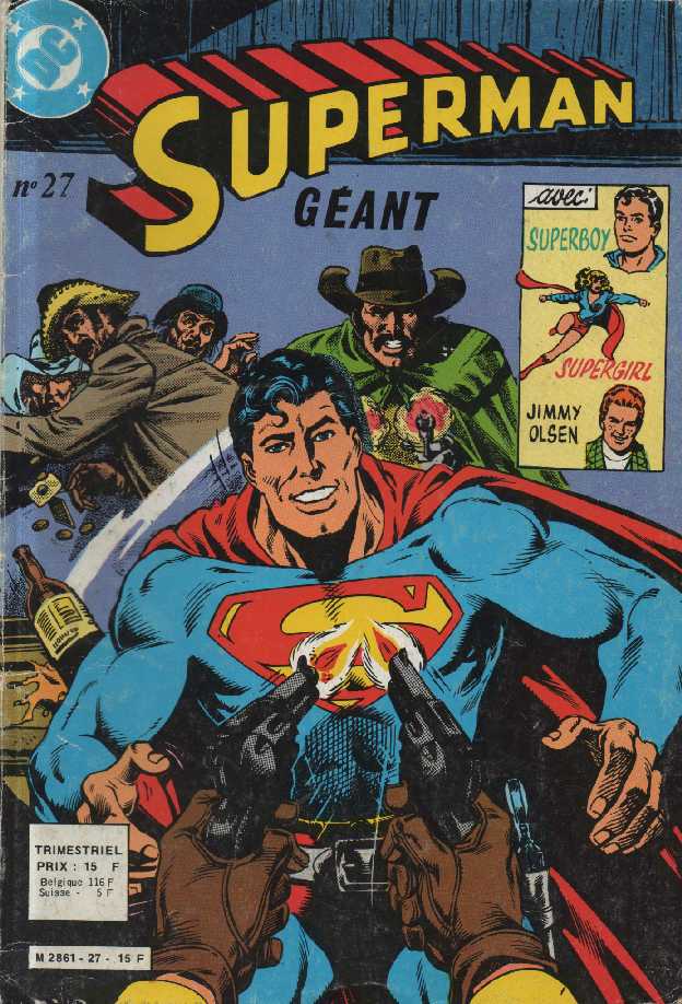Scan de la Couverture Superman Gant 2 n 27